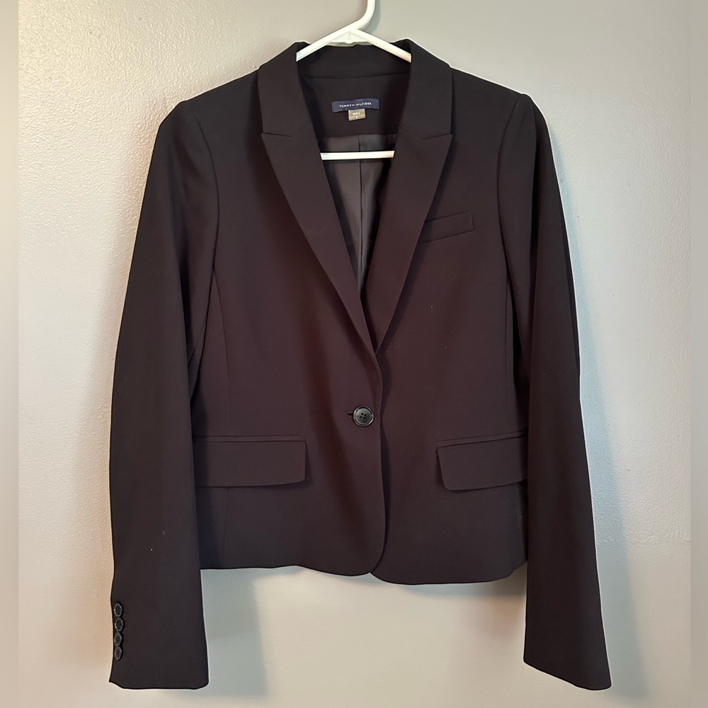 Tommy Hilfiger Women’s One-Button Blazer